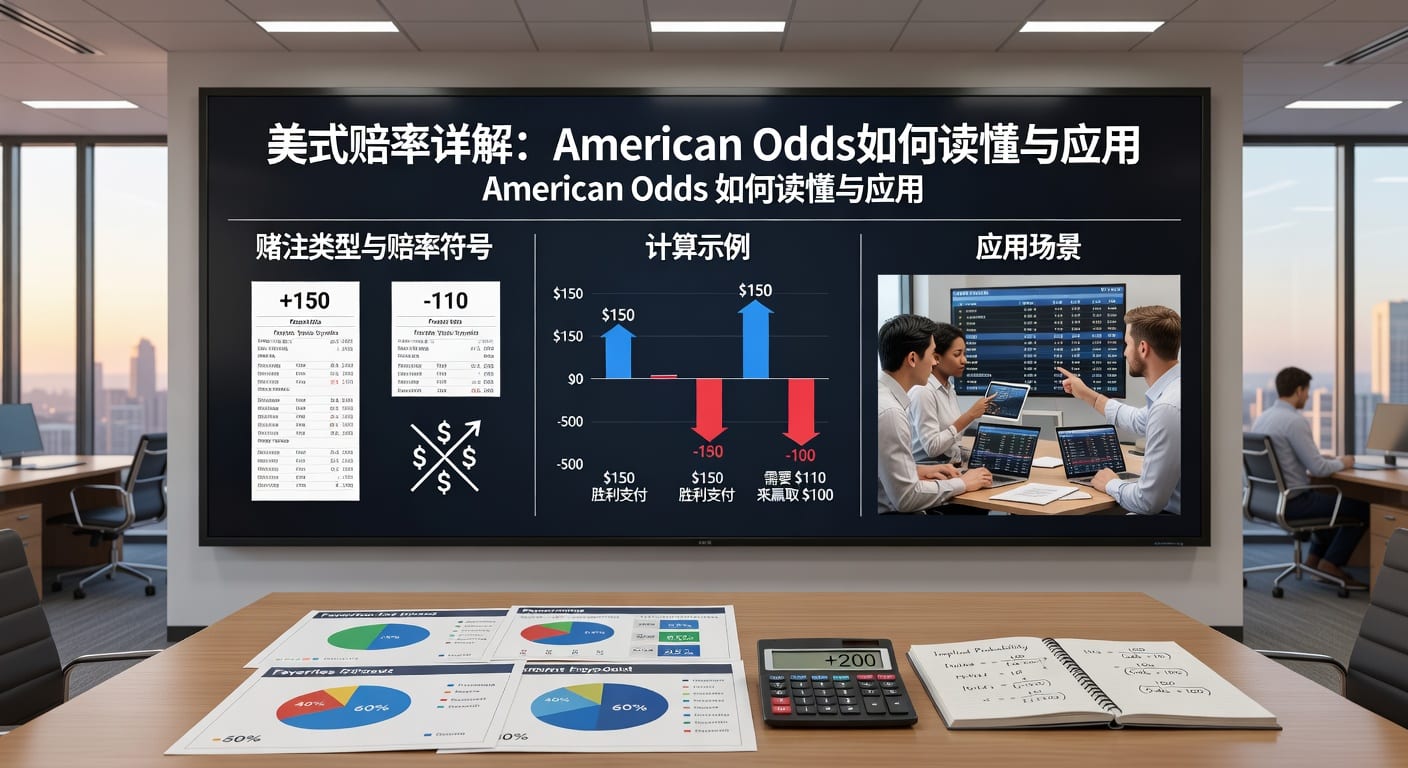美式赔率 american odds 实战读法与换算指南