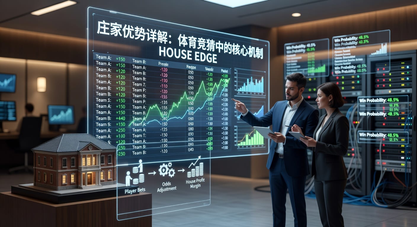 庄家优势 house edge 详解：体育投注回报与风险