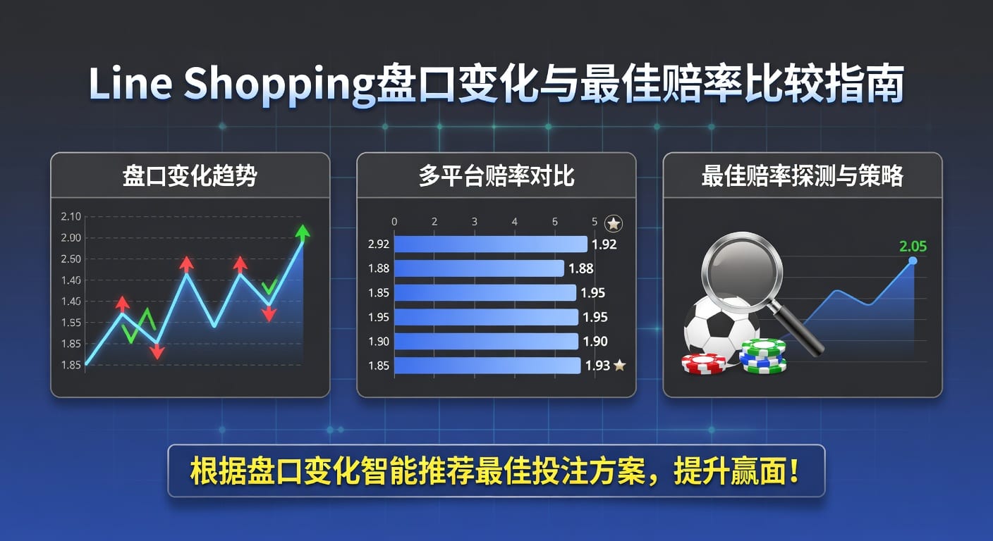 line shopping 盘口变化与最佳赔率比较：让球体育官网