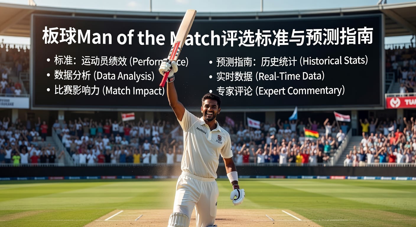 板球Man of the Match｜预测王体育官网看评选逻辑与投注判断