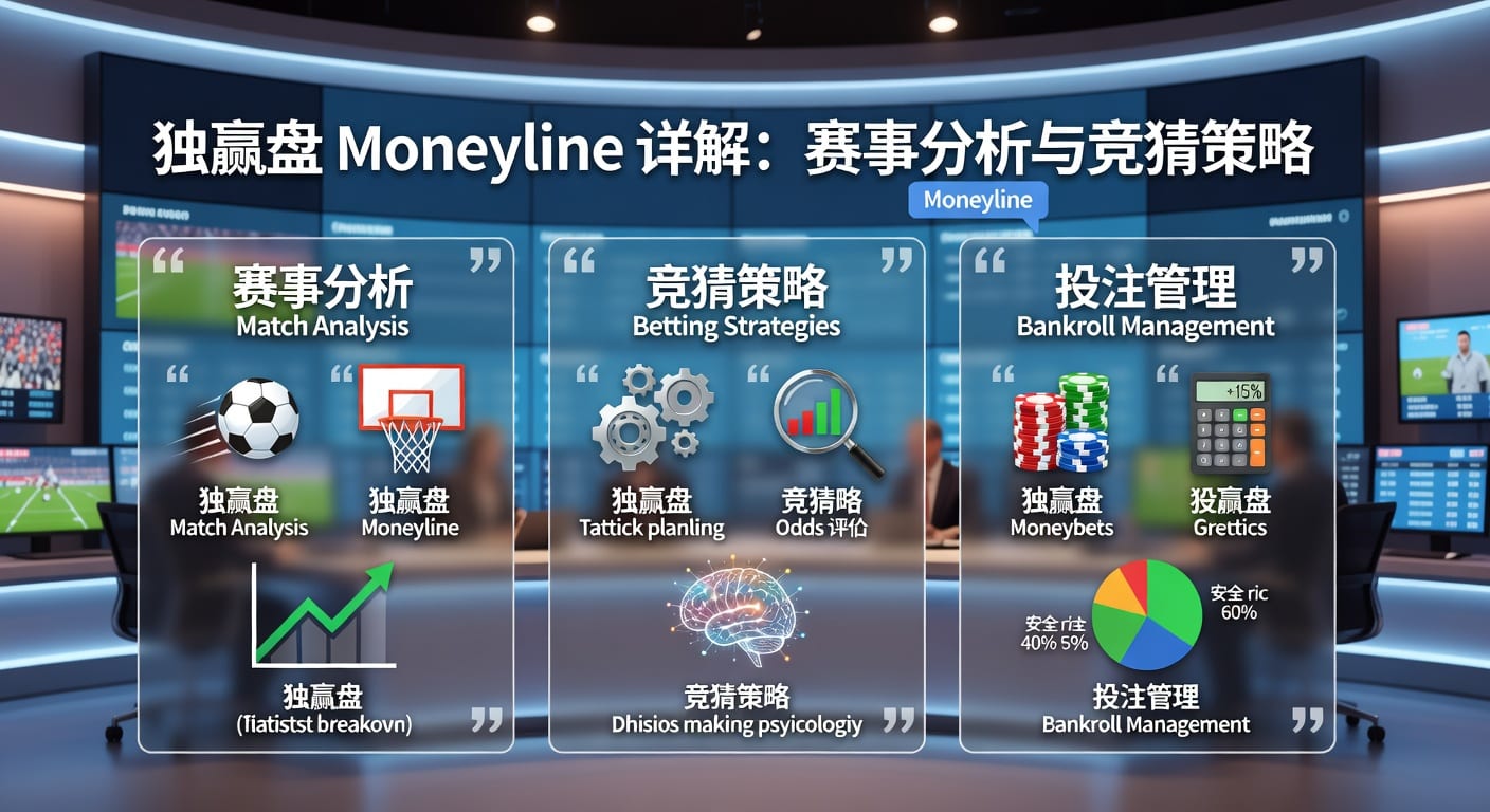 PM国际体育官网｜独赢盘 moneyline 实战解析
