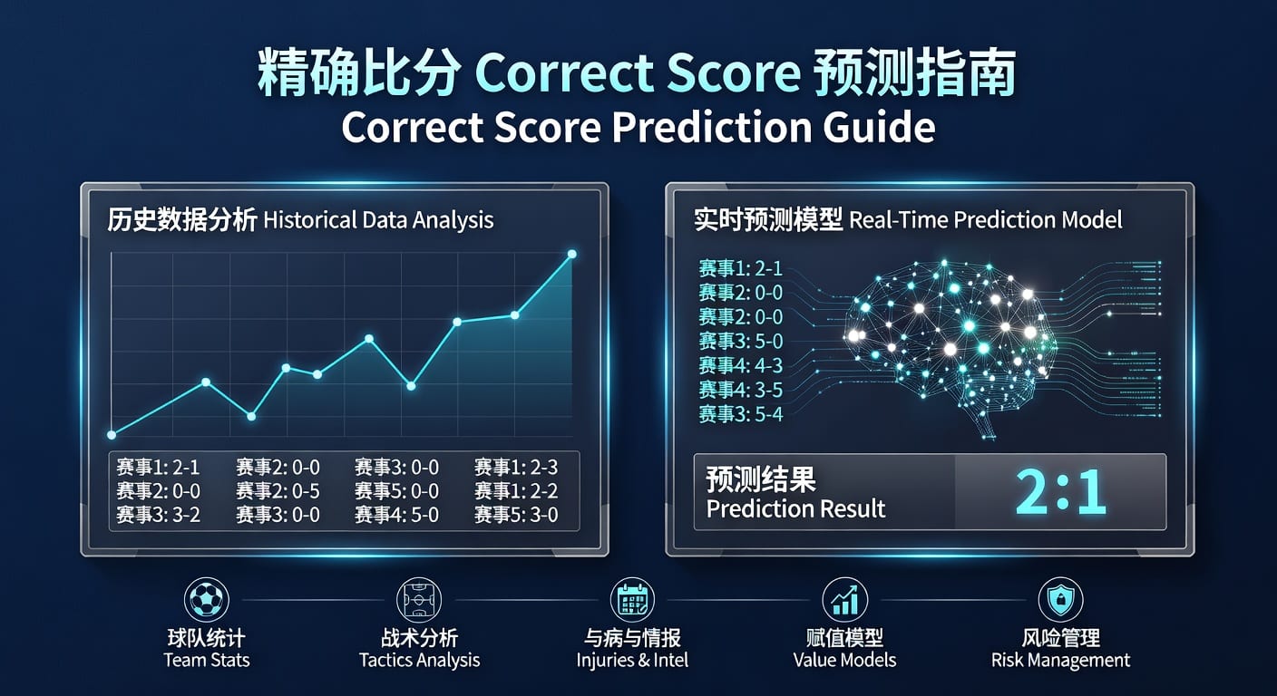 精确比分 correct score｜雷速体育官网投注技巧与判断框架