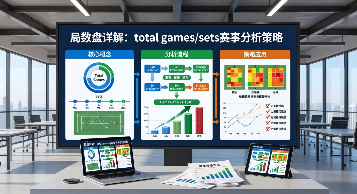 局数盘 total games/sets 实战解读｜走地体育官网